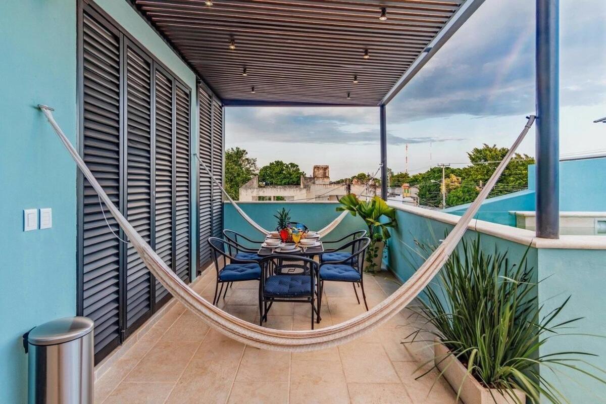 Rincon Del Cielo Rooftop With Glass Walled Pool Mérida Buitenkant foto